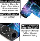 LATEEFAH Desk Mat, Large Mouse Pad and Keyboard Wrist Rest, Ergonomic Mouse Pad Set, Mouse Pad with Wrist Rest Combo for Home, Office, Computer