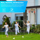 AlkiVision 2K Light Bulb Security Camera Wireless Outdoor - 360° AI Motion Detection Cameras for Home Security Outside, 2.4G Hz, Full-Color Night Vision, Auto Tracking, Siren Alarm, SD/Cloud Storage