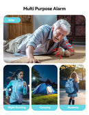 TECKNET Rechargeable Personal Safety Alarm for Women, 130dB Self Defense Keychain Alarm with SOS Strobe Light, Low Battery Notice, Personal Alarm Loud Siren Safety Keychain for Girls Kids Elderly