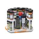 Allstar Innovations Spice Spinner Two-Tiered Spice Organizer & Holder That Saves Space, Keeps Everything Neat, Organized & Within Reach With Dual Spin Turntables