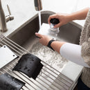 Safety Adhesive Aluminum Stove Guard - Complements Modern Kitchen Designs - Fits Cooktops & Most Freestanding Stoves - Protects from Front & Sides - Easy to Install - Quick Removal for Cleaning