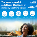 Claritin New Cooling Honey Flavored Liquid, 24hr Non-Drowsy Allergy Medicine for Adults — Instantly Soothing Liquid for Relief of Sneezing, Runny Nose, Watery Eyes and Itchy Throat 8 oz