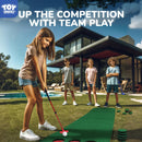 Mini Golf Course, Putter Golf Pong, Golf Game, Putting Green Indoor, Golf Putting Mat, Golf Stuff, Miniature Golf, Putting Matt for Indoors, Golf Mats Practice Indoor, Mini Golf Obstacles