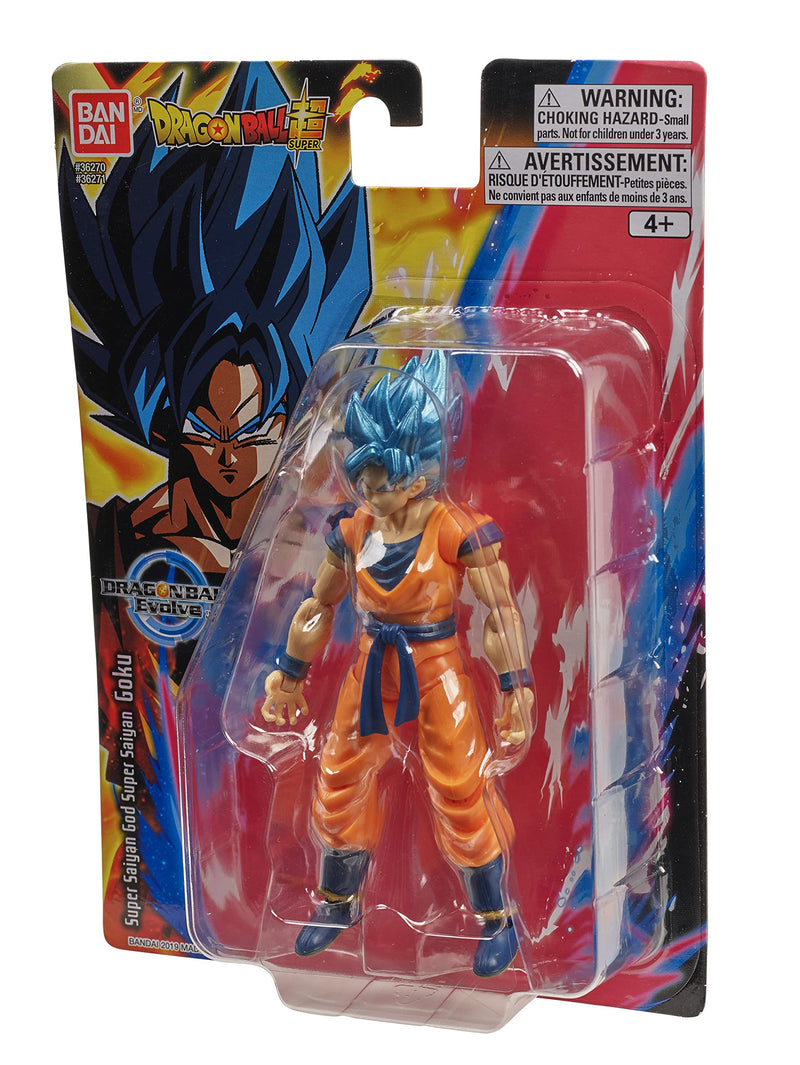 Bandai Namco - Dragon Ball Super - Super Saiyan Blue Vegeta, Dragon Ball Evolve 5" Action Figure