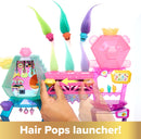 Mattel DreamWorks Trolls Band Together Toys, Mount Rageous Playset with Queen Poppy Small Doll & 25+ Accessories, 4 Hair Pops