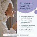 Youtheory Relax Magnesium Powder - Vegan Stress Relief Supplement with L-Theanine & GABA* - Supports Relaxation* - Dairy, Soy & Gluten Free - Berry, 4.4 oz