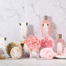 Bath Gift Sets for Women - 15 Pcs Daisy Spa Gift Baskets Relaxing Bath Set,  Mothers Day Gifts