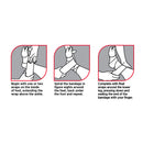Equate Self-Adhering Sports Wrap, Tan, 3", 2 Count