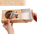 OurWarm 12pcs Christmas Cookie Gift Boxes Treat Boxes for Holiday Gift