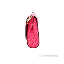 Michael Kors Jet Set Medium Electric Pink Convertible Pouchette Crossbody Bag