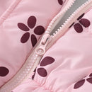 Cethrio Children Jackets for Girls for Winter with Hood Pink Coats Size 2 Years