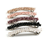 6PCS Hair Barrette Rhinestone Hair Clip Decorative Hair Side Clip Hair Accessories