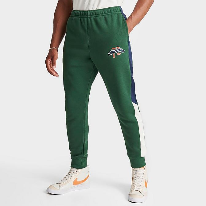 MEN'S NIKE SPORTSWEAR CLUB FLEECE SWOOSH HIGH GRAPHIC JOGGER PANTS