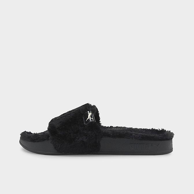 WOMEN'S PUMA LEADCAT 2.0 FLUFF SLIDE SANDALS