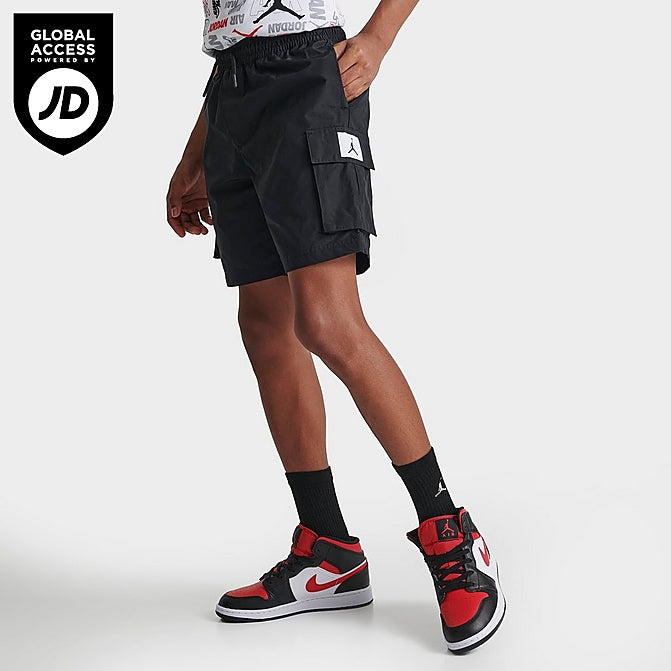 KIDS' JORDAN WOVEN CARGO SHORTS