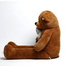 Joyfay 78 inch Dark Brown Giant Teddy Bear: Birthday and Christmas Gift