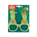 Dr Seuss' The Grinch Who Stole Christmas, Grinch Faux Green Glitter Glasses, Green
