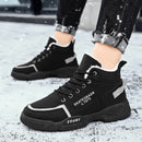KmaiSchai Men'S Tennis Shoes Men Shoes Winter Plush Casual Men Shoes Warm Work Clothes Casual Shoes For Men Mens Shoes Leather Digital Print Socks