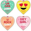Russell Stover Valentine's Day Conversation Heart Milk & Dark Chocolate Gift Box (3 Piece)