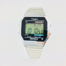 Timex Men's Classic Digital Silver-Tone 34mm Casual Watch, Extra-Long Expansion Band