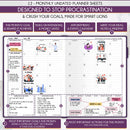 Journal for Men - Life & Work Planner, A 12 Month Goal Planner to Increase Productivity & Positivity, Daily Gratitude Journal for Men and Mindfulness Journal | Manifestation Journal or Planner, Start Anytime - Horizontal Planner