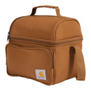 Carhartt Camping Cooler, Worksite Lunchbox, Soft Shell Cooler for Construction Sites, Work and Everyday Use Cooler, Brown