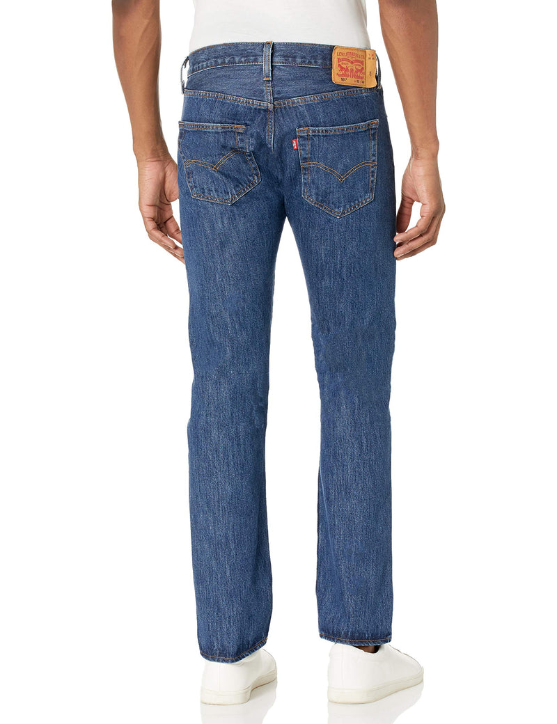 Levi's Men's 501 Original Fit Jeans (Also Available in Big & Tall), (New) Dark Stonewash, 32W x 32L