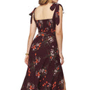 Maxi Dress for Women Dress Wrap Floral Print with Pockets Casual Vintage Tie Straps Beach Dress - XL