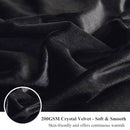 XeGe Tie Dye Plush Shaggy Duvet Cover Set, Ombre 2 Pieces Soft Velvet Fluffy Furry Bedding Set