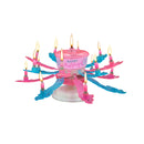 Best Party Ever Incredible Candle Pink and Teal, 2 Pack