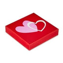 Valentine's Day Small Pink Heart Square Gift Box by Way To Celebrate