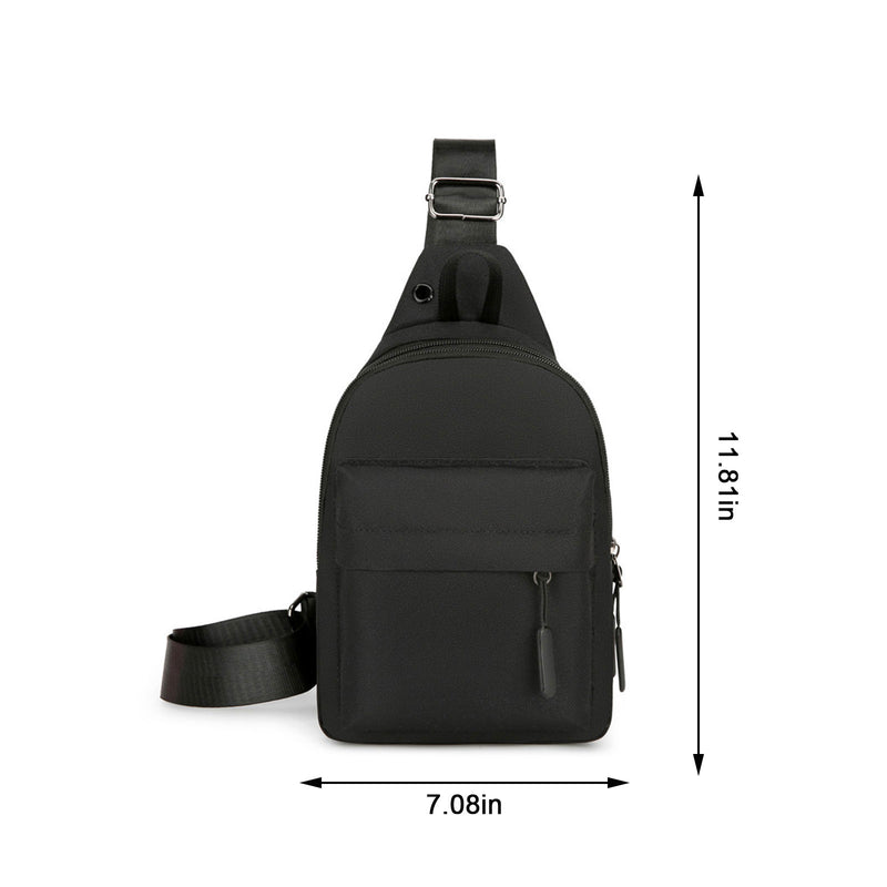 RKSTN Crossbody Bags for Women Waterproof Strap Bag Crossbody Backpack with Headphone Hole Strap Backpack