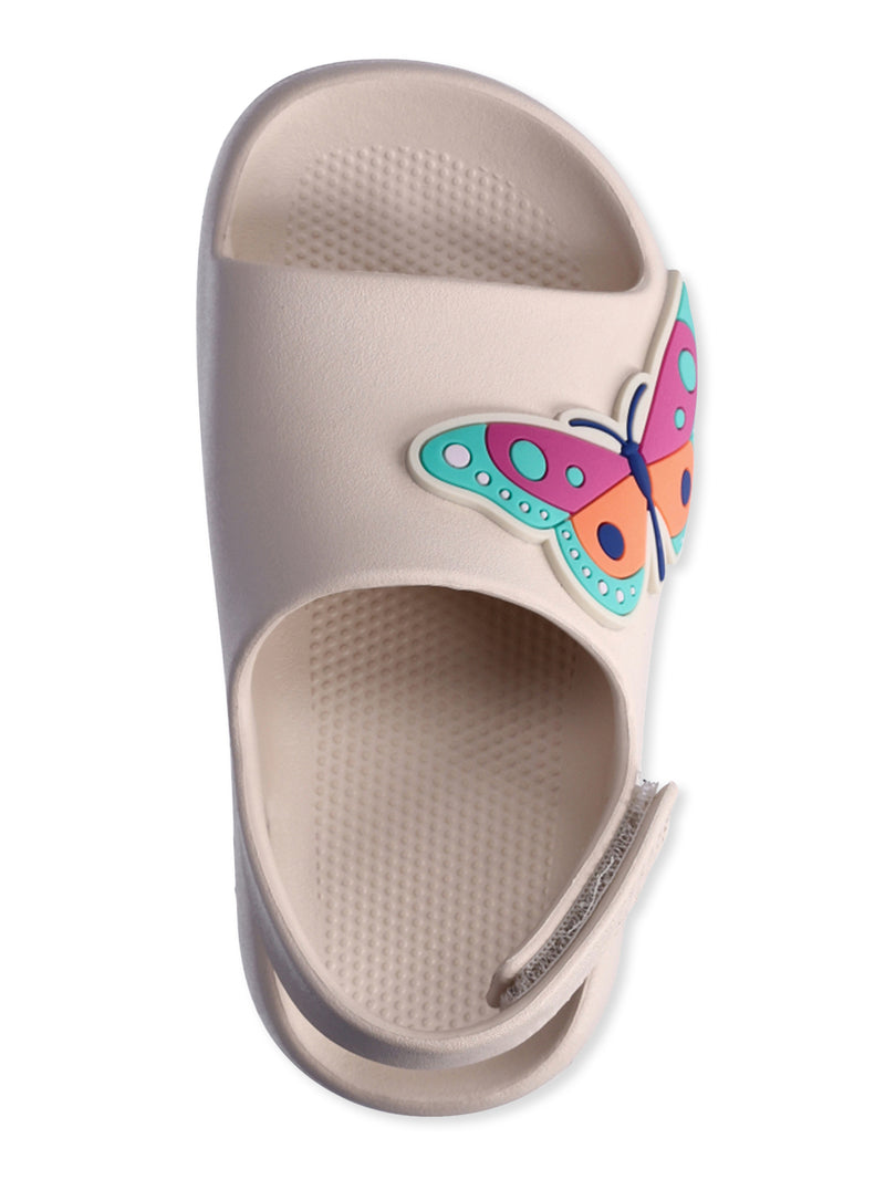 Wonder Nation Toddler Girls EVA Icon Slide Sandals