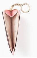 Kate Spade Schuyler Medium L-Zip Card Holder Mitten Pink Style