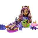 Monster High Clawdeen Wolf Fashion Doll and Accessories, Creepover Party Set with Pet