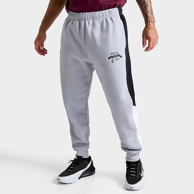 MEN'S NIKE SPORTSWEAR CLUB FLEECE SWOOSH HIGH GRAPHIC JOGGER PANTS