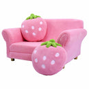 BL/PI Kids Strawberry Armrest Chair Sofa
