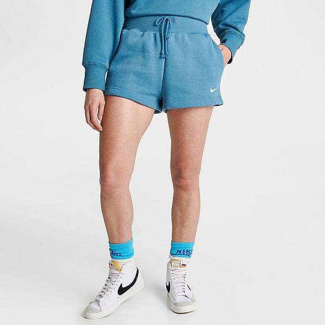 WOMEN'S NIKE SPORTSWEAR PHOENIX FLEECE HIGH-RISE SHORTS