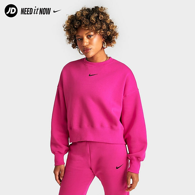 WOMEN'S NIKE SPORTSWEAR PHOENIX FLEECE OVERSIZED CREWNECK SWEATSHIRT