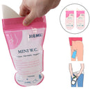XMMSWDLA 2PCS Male/Female Disposable Urine Bags, Pee Bag Portable Urinal for Men