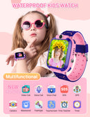 Smart Watch for Kids, Waterproof Kids Smartwatch with GPS Tracker, SOS Call, Fashionable Camera Music Player Birthday Gift for Children - Walmart.com