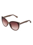 Sofia Vergara Women's Cat Eye Beige Adult Sunglasses