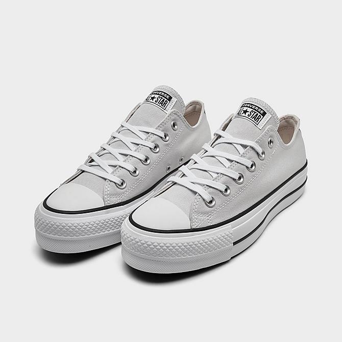 Converse Women's Chuck Taylor All Star Lift Low Top Casual Shoes in Grey/Barely Grey