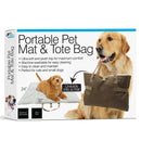 Portable 2-in-1 Folding Pet Mat and Tote Bag