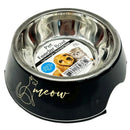 5.5" Kitten and Puppy Pet Feeder with Removeable Steel Bowl