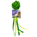 Rattan Ball with Bell in Assorted Colors Cat Toy
