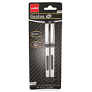 Cello 2 Pack 0.7mm Quick Dry Genius Gel Black Pens