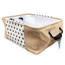 Winifred and Lily 17"x13" All Over Print Rectangular Pet Storage Bin