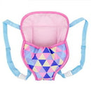 Amerteer Baby Doll Carrier Backpack Doll Accessories Front and Back Handmade Carrier
