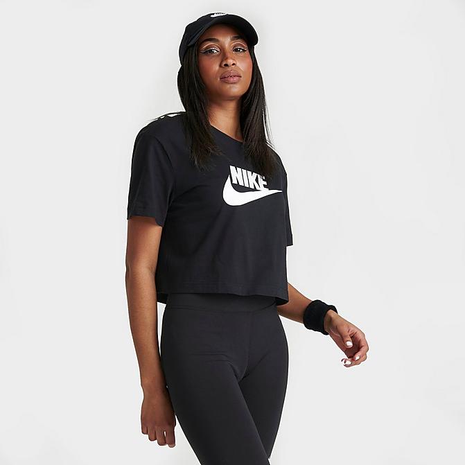 WOMEN'S NIKE SPORTSWEAR ESSENTIAL CROPPED T-SHIRT